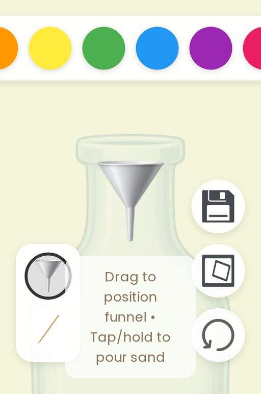 Sand Marbling