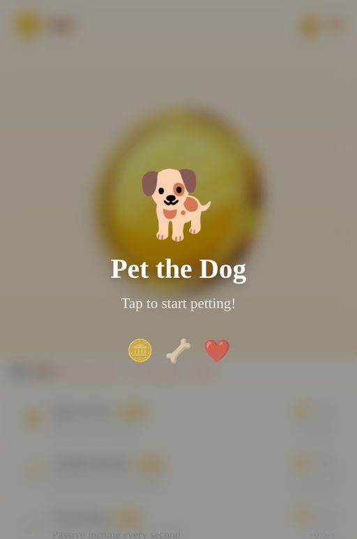 Pet the Dog Idle