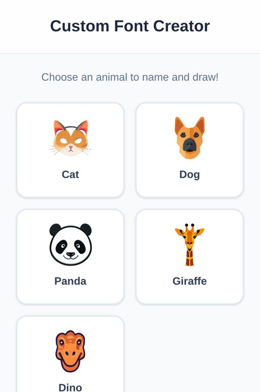 Custom Font Creator