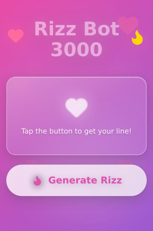 Rizz Bot 3000
