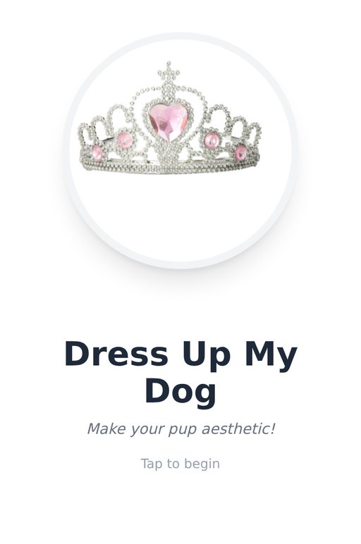 Dress Up My Dog