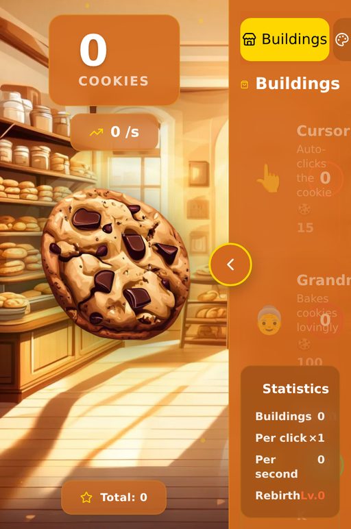 Cookie Clicker (first update)
