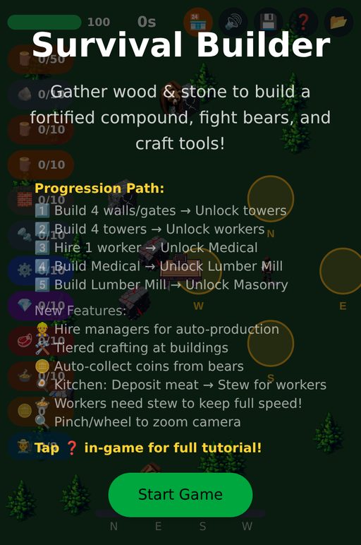 Survival Base Builder