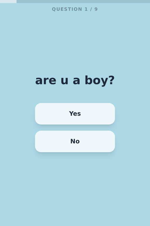 Boy Quiz