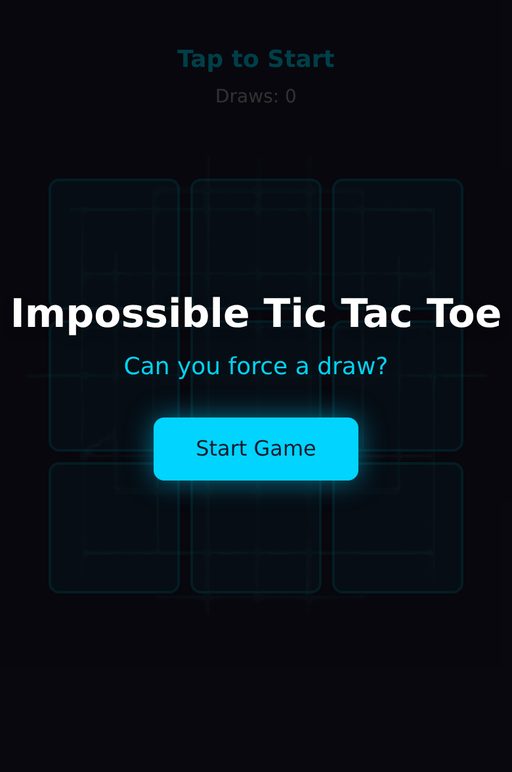 Impossible Tic Tac Toe
