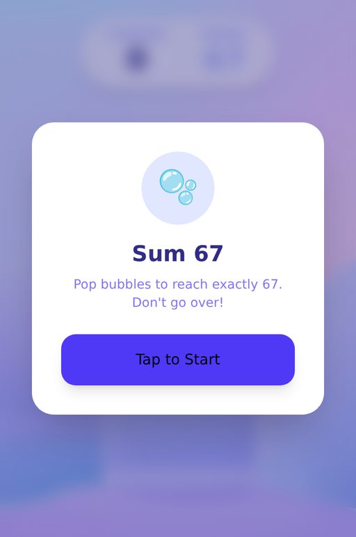 Sum 67 Bubbles