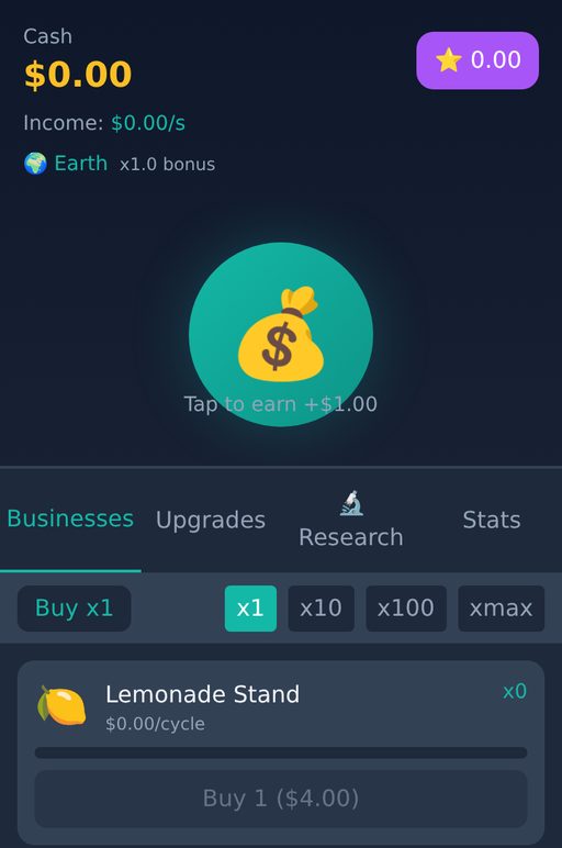 Business Simulator Empire
