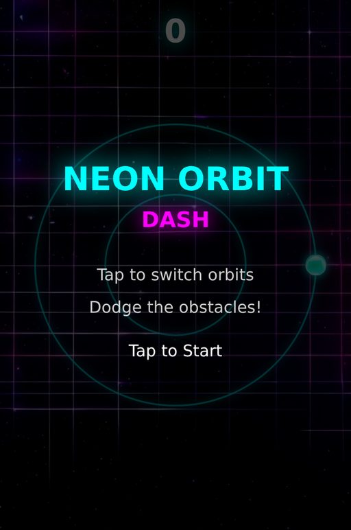 Neon Orbit Dash