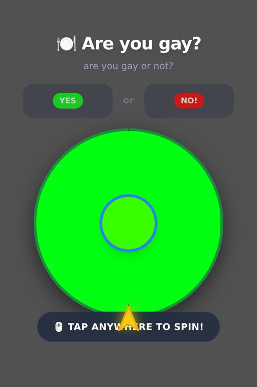 Are you gay?