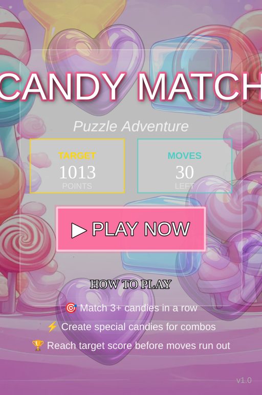 Candy Match Puzzle(level3 bugs)