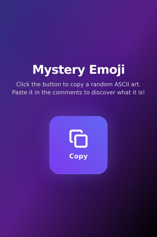 Secret ASCII