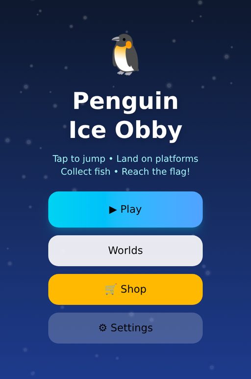Penguin Ice Run