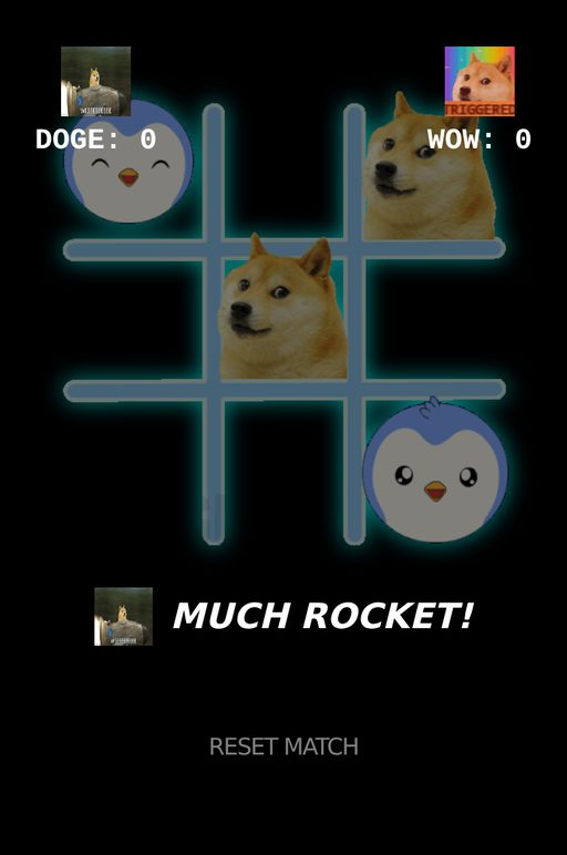 Doge Tic-Tac-Toe