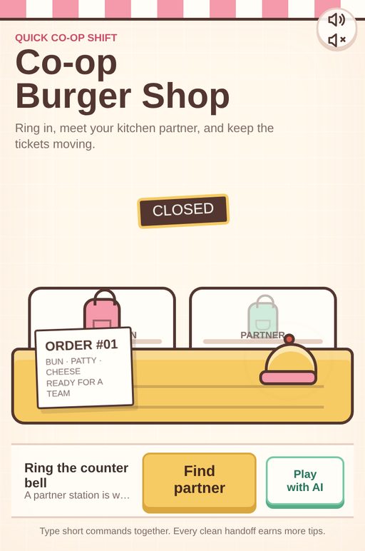 Co-op Burger Shop