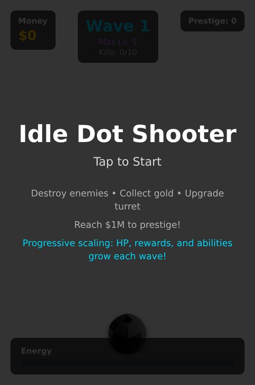 Idle Dot Shooter