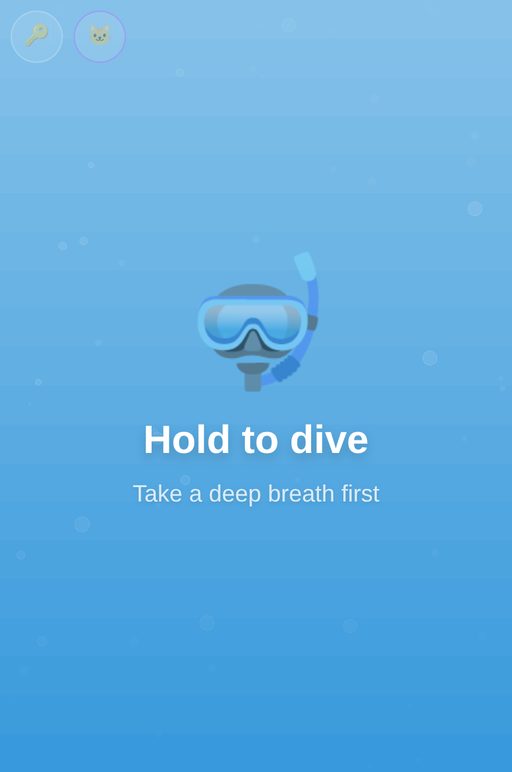 Underwater Breath Hold