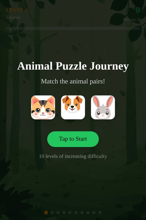 Animal Puzzle Journey