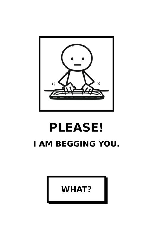Glitchy Plea